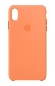 iPhone Xs Max Silicone Case Papaya