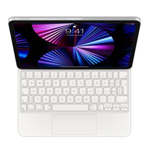 Magic Keyboard For iPad Pro 11in (4th Generation) And iPad Air (5th Generation) - Swiss - White
