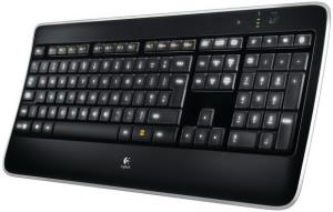 Wireless Illuminated Keyboard K800 - Qwertzu Ge