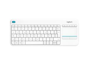 Wireless Touch Keyboard K400 Plus - White - Azerty Belgium