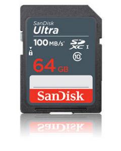 SanDisk Ultra 64GB SDXC 100MB/s