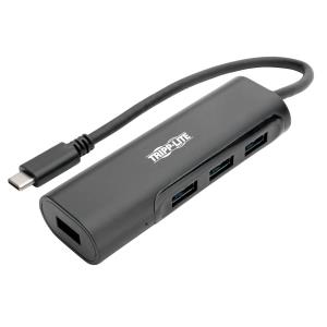 4-PORT USB 3.1 HUB 4X USB-A THUNDERBOLT BLACK