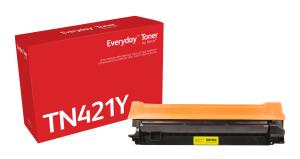 Compatible Everyday Toner Cartridge - Brother TN-421Y - Standard Capacity - 1800 Pages - Yellow
