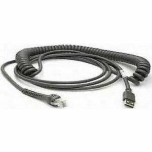 Cable USB Type A Coiled Power Off Terminal 2 Meters Cab-424e