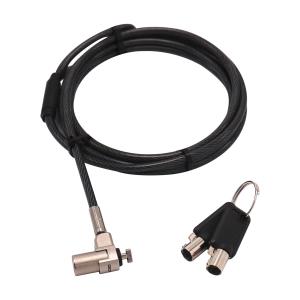 Security Cable T-lock Ultra Slim V2 Keyed, 3x7mm Slot, Single