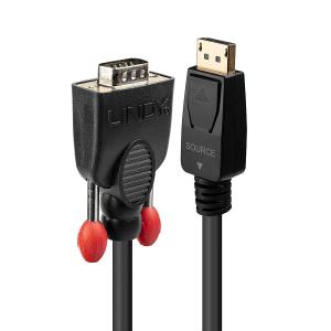 Cable - DisplayPort To Vga - Black - 50cm