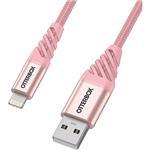 USB-C to USB-A Cable | Premium - Sparkling Rose (Pink)- 1m