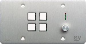 Eu 4 But Keyp Controller Ethern 3c LEDs Rs232/ir Ports
