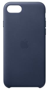 iPhone Se - 2nd Gen (2020) Leather Case - Midnight Blue