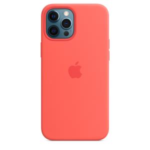 iPhone 12 Pro Max - Silicone Case With Magsafe - Pink Citrus