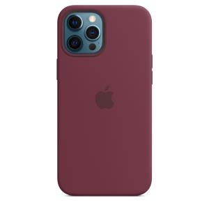 iPhone 12 Pro Max - Silicone Case With Magsafe - Plum