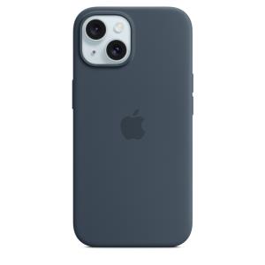 iPhone 15 - Silicone Case With Magsafe - Storm Blue