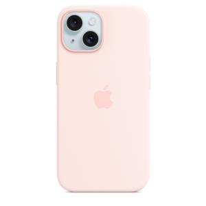 iPhone 15 - Silicone Case With Magsafe - Light Pink