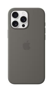 iPhone 16 Pro Max - Silicone Case With Magsafe - Stone Gray