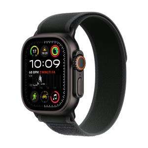 Watch Ultra 2 Gps + Cellular 49mm Black Titanium Case With Black Trail Loop - S/m (MX4U3QA/A)