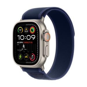 Watch Ultra 2 Gps + Cellular 49mm Natural Titanium Case With Blue Trail Loop - M/l (MX4L3QA/A)