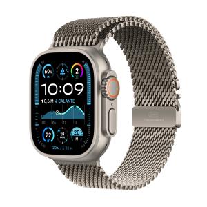 Watch Ultra 2 Gps + Cellular 49mm Natural Titanium Case With Natural Titanium Milanese Loop - (MX5R3QA/A)