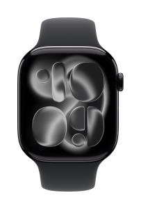 46mm Black Sport Band - M/l