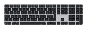 Magic Keyboard With Touch Id And Numeric Keypad For Apple Silicon - Black - Qwerty Uk British