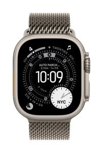 49mm Natural Titanium Milanese Loop - Large