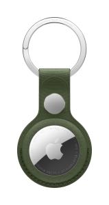 Airtag Finewoven Key Ring - Moss