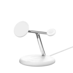 Boost Charge Pro 3in1 Qi2 15w Magnetic Adjus Charging White