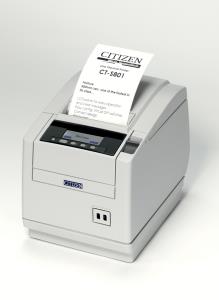 Ct-s801ii - Printer - Control Pos - 300mm - USB / Serial / Bluetooth / Parallel / Ethernet / Wifi - Ivory White (no Inteface/ Psu In)
