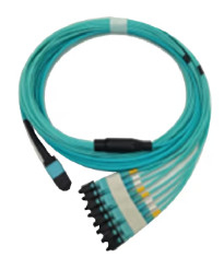 Cable Mpo12-4x Duplex Lc Breakout Cable Mmf 7m