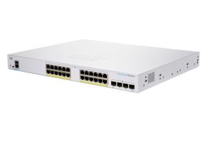 Cbs250 Smart Switch 24-port Ge Full Poe 4x1g Sfp