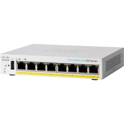 Cbs250 Smart Switch 8-port Ge Partial Poe Desktop Ext Psu