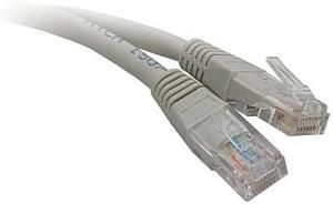 Ethernet Cat5e Round Cable - 8m - Gray - Spare
