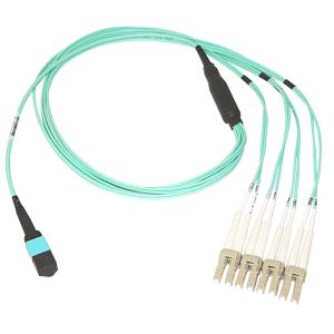 Cable Mpo12-4x Duplex Lc Breakout Cable Mmf 5m