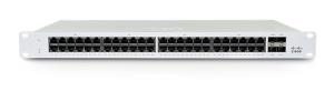Poe Switch - Meraki Ms130-48x Cloud Mgd. 40ge + 8x(2.5ge) 740w