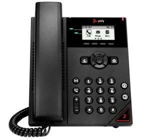 Poly VVX 150 2-Line IP Phone and PoE-enabled