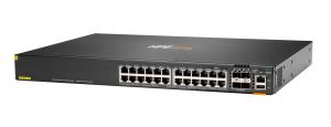 Aruba Networking CX 6200F 24G Class-4 PoE 4SFP 370W Switch, 24x ports 10/100/1000BASE-T Class 4 PoE Ports