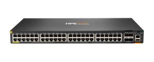 Aruba Networking CX 6200F 48G Class-4 PoE 4SFP+ 370W Switch, 48x ports 10/100/1000BASE-T Class 4 PoE Ports