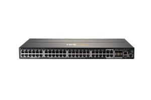 Aruba 2930M 48G 1-slot Switch, (44) RJ-45 autosensing 10/100/1000 ports, (4) Dual Personality 10/100/1000 BASE-T Ports
