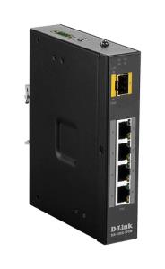 Switch Dis-100g-5psw 4 X 100/1000baset Poe Ports Unmanaged Black