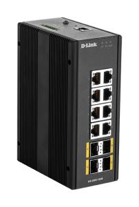 Switch Dis-300g-12sw 8xg-ports Gigabit L2 Managed 4xsfp Black