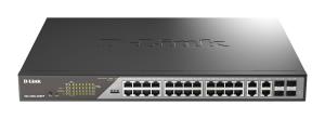 Switch Dss-200g-28mpb 28-port 10/100/1000 Poe+ Gigabit Ethernet Surveillance