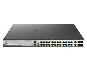 Switch Dms-3130-30ts/b 30-port L3 Gigabit Managed Stackable