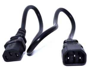Power Cord - C13 - C14 - 50cm From Pdu To Cradle 1 Per Shelf