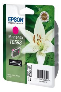 Ink Cartridge - T0593 Lily - 13ml - Magenta