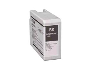 Ink Cartridge - Sjic55(bk) For Colorworks Cw-d6500/d6000 - Black