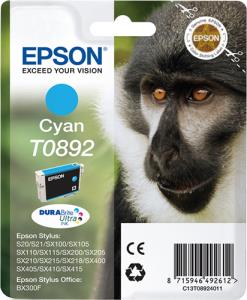 Ink Cartridge - T0892 Monkey - 3.5ml - Cyan