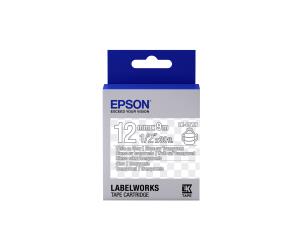 Label Cartridge Transparent Lk-4twn Transparent White/transparent 12mm (9m)