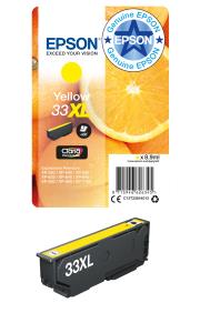 Ink Cartridge - 33xl Oranges - 8.9ml - Yellow