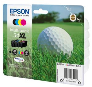 Ink Cartridge - 34xl - Golf Ball - Multipack - High Capacity