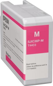 Ink Cartridge - Sjic36p-m - 80ml - Magenta