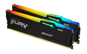 128GB Ddr5 5600mt/s Cl36 DIMM (kit Of 2) Fury Beast Rgb